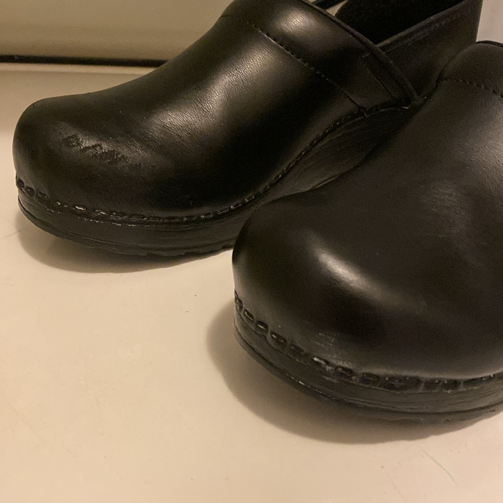 Sanita 7.5 - 8 (38)Clogs Comfort Professional Shoes Black Nursing Walking - Picture 5 of 14
